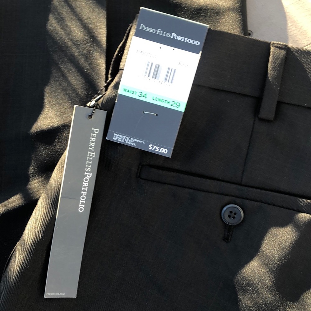 Perry Ellis Portfolio Slacks - Picture 2 of 4